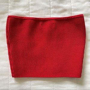 Babaton knit tube top